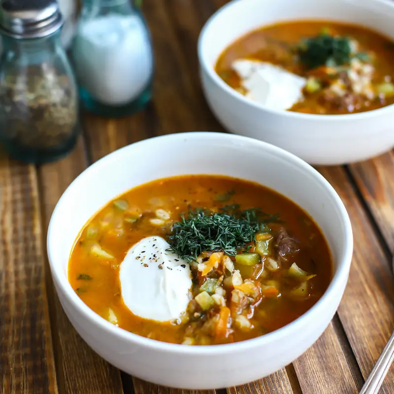 Рассольник с говядиной — курс «Эффективная кулинария»