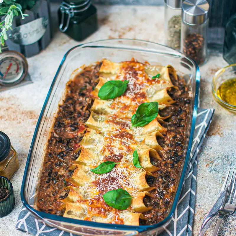 Каннеллони с ассорти грибов — курс «Итальянская кухня»