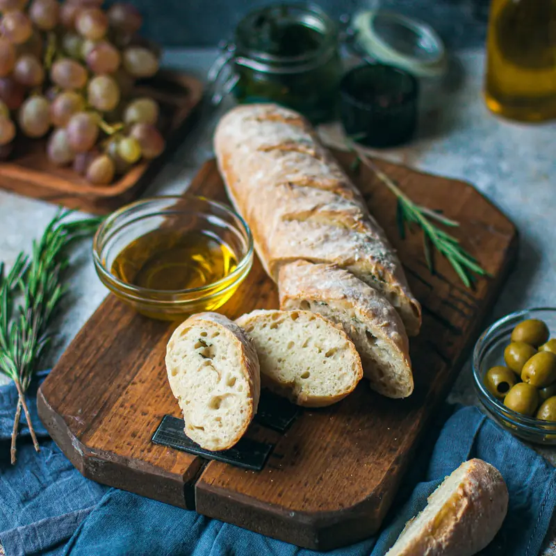 Багет стирато с розмарином — курс «Итальянская кухня»