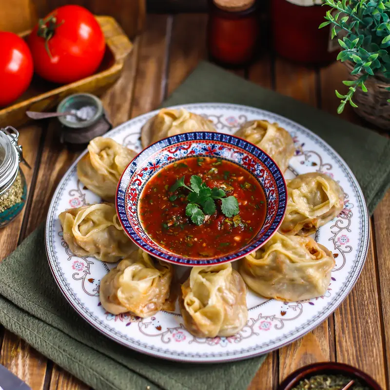 Узбекские манты с мясом — курс «Кухни мира»
