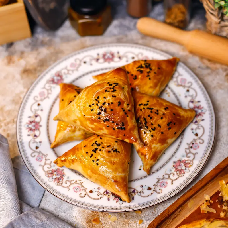 Самса с бараниной и чёрным кунжутом — курс «Кухни мира»