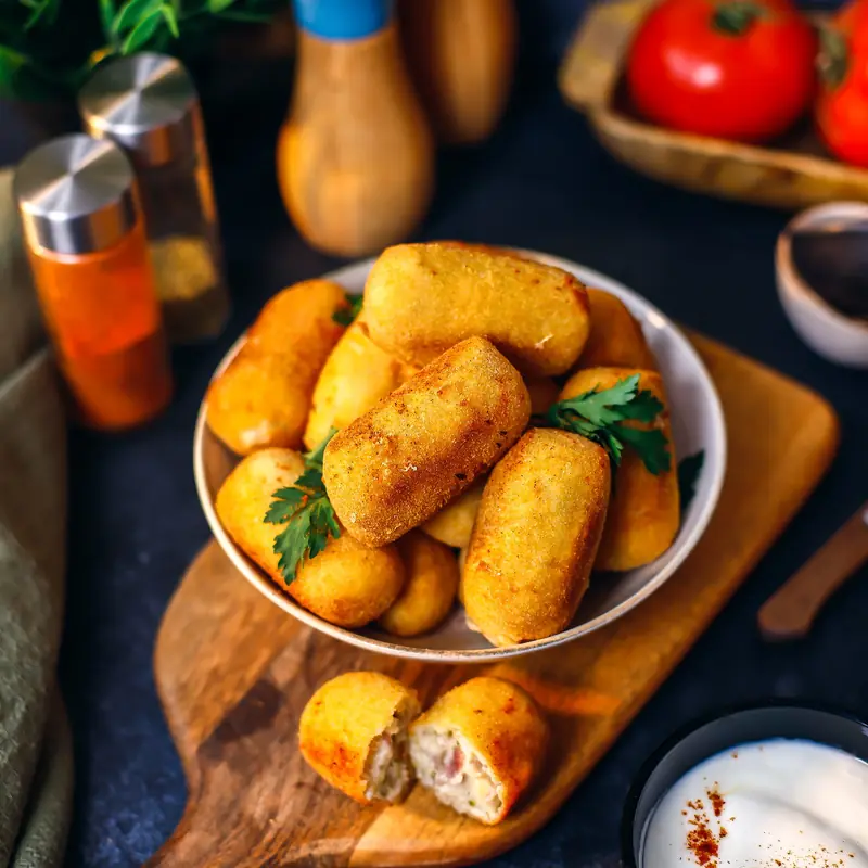 Испанские крокеты с хамоном — курс «Кухни мира»